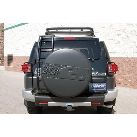 DEE ZEE 07-15 FJ CRUISER BLACK REAR LADDER DZ760611